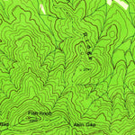 United States Geological Survey Mulky Gap, GA (1938, 24000-Scale) digital map