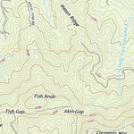 United States Geological Survey Mulky Gap, GA (2020, 24000-Scale) digital map