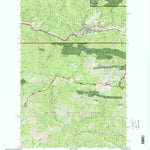 United States Geological Survey Mullan, ID-MT (1995, 24000-Scale) digital map