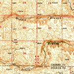United States Geological Survey Mullen, NE (1951, 62500-Scale) digital map