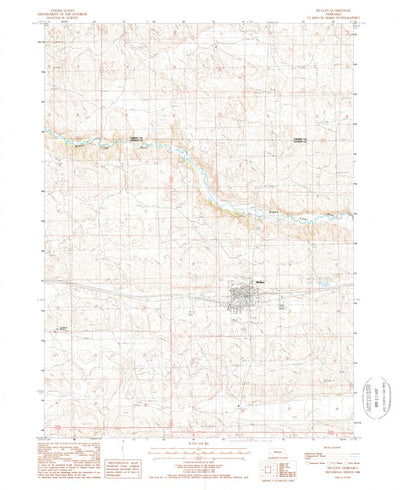 United States Geological Survey Mullen, NE (1988, 24000-Scale) digital map
