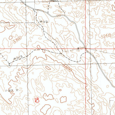 United States Geological Survey Mullen, NE (1988, 24000-Scale) digital map