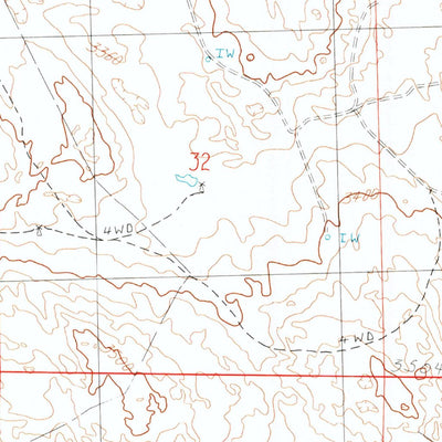United States Geological Survey Mullen NW, NE (1987, 24000-Scale) digital map