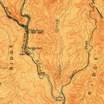 United States Geological Survey Mullens, WV (1912, 62500-Scale) digital map