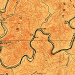 United States Geological Survey Mullens, WV (1912, 62500-Scale) digital map