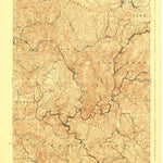 United States Geological Survey Mullens, WV (1927, 62500-Scale) digital map