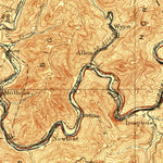 United States Geological Survey Mullens, WV (1927, 62500-Scale) digital map