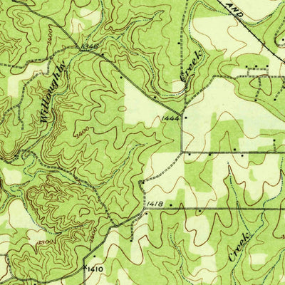 United States Geological Survey Mullin, TX (1931, 62500-Scale) digital map