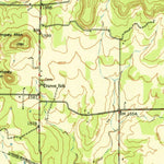United States Geological Survey Mullin, TX (1950, 62500-Scale) digital map