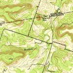 United States Geological Survey Mullin, TX (1950, 62500-Scale) digital map