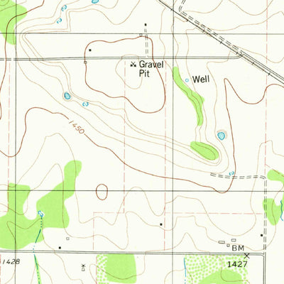 United States Geological Survey Mullin, TX (1980, 24000-Scale) digital map