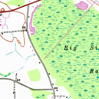 United States Geological Survey Mullins, SC (1946, 24000-Scale) digital map