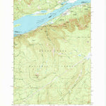 United States Geological Survey Multnomah Falls, OR-WA (1986, 24000-Scale) digital map