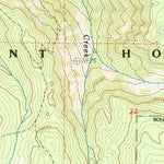United States Geological Survey Multnomah Falls, OR-WA (1986, 24000-Scale) digital map