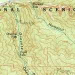 United States Geological Survey Multnomah Falls, OR-WA (1986, 24000-Scale) digital map