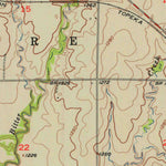 United States Geological Survey Mulvane, KS (1955, 24000-Scale) digital map