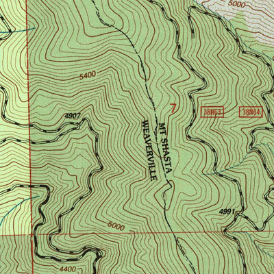 United States Geological Survey Mumbo Basin, CA (1998, 24000-Scale) digital map