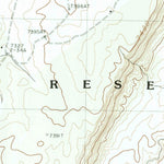 United States Geological Survey Mummy Cave Ruins, AZ (1982, 24000-Scale) digital map