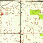 United States Geological Survey Muncie East, IN (1952, 24000-Scale) digital map
