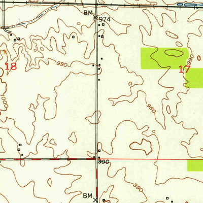 United States Geological Survey Muncie East, IN (1952, 24000-Scale) digital map