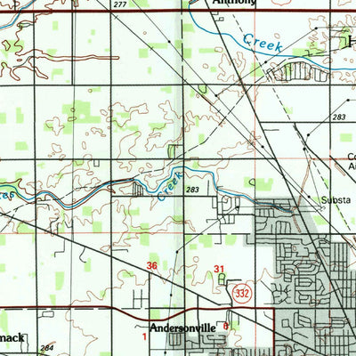 United States Geological Survey Muncie, IN (1986, 100000-Scale) digital map