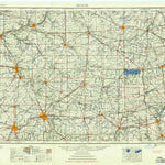 United States Geological Survey Muncie, IN-OH (1956, 250000-Scale) digital map