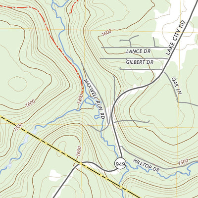 United States Geological Survey Munderf, PA (2023, 24000-Scale) digital map