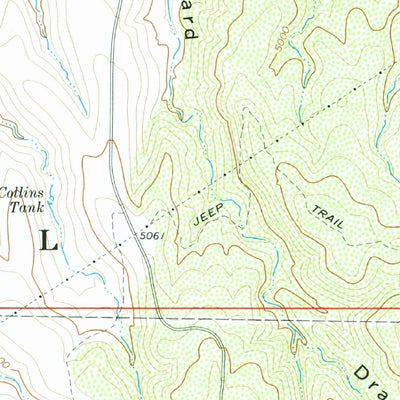 United States Geological Survey Munds Draw, AZ (1973, 24000-Scale) digital map