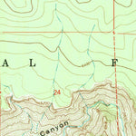 United States Geological Survey Munds Park, AZ (1965, 24000-Scale) digital map