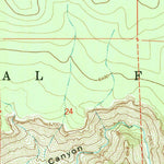 United States Geological Survey Munds Park, AZ (1965, 24000-Scale) digital map