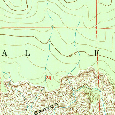 United States Geological Survey Munds Park, AZ (1965, 24000-Scale) digital map
