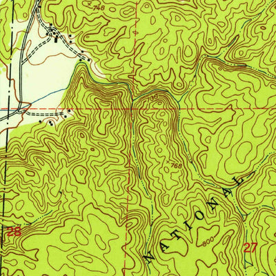United States Geological Survey Munford, AL (1947, 24000-Scale) digital map