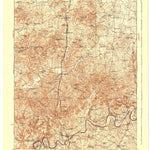 United States Geological Survey Munfordville, KY (1937, 62500-Scale) digital map