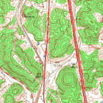 United States Geological Survey Munfordville, KY (1966, 24000-Scale) digital map