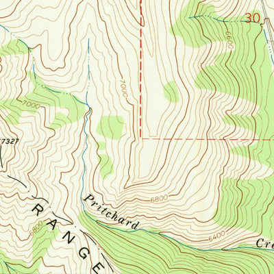United States Geological Survey Munger Mountain, WY (1963, 24000-Scale) digital map