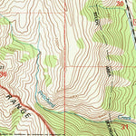 United States Geological Survey Munger Mountain, WY (1996, 24000-Scale) digital map
