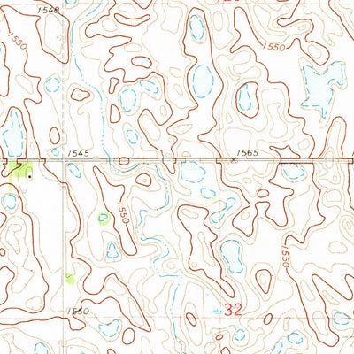 United States Geological Survey Munich SE, ND (1971, 24000-Scale) digital map