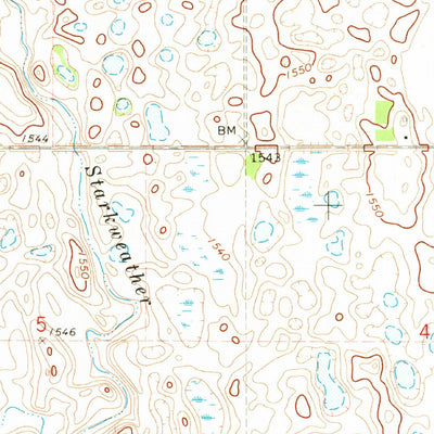 United States Geological Survey Munich SE, ND (1971, 24000-Scale) digital map