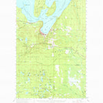United States Geological Survey Munising, MI (1958, 62500-Scale) digital map