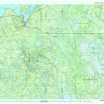 United States Geological Survey Munising, MI (1983, 100000-Scale) digital map