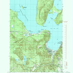 United States Geological Survey Munising, MI (1985, 24000-Scale) digital map