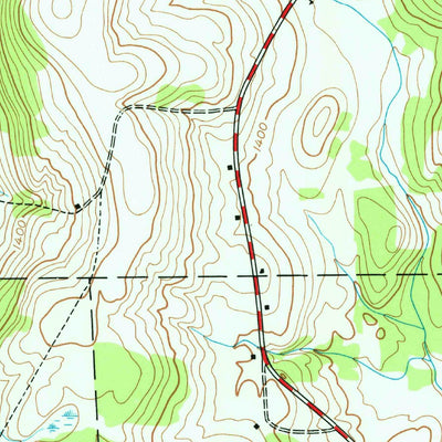 United States Geological Survey Munnsville, NY (1943, 24000-Scale) digital map