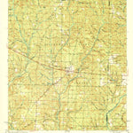 United States Geological Survey Munson, FL-AL (1950, 62500-Scale) digital map