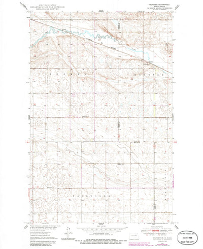 United States Geological Survey Munster, ND (1949, 24000-Scale) digital map