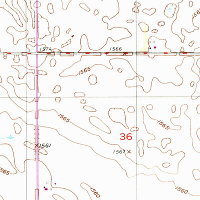 United States Geological Survey Munster, ND (1949, 24000-Scale) digital map
