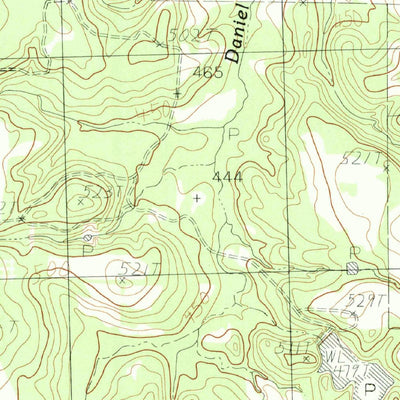 United States Geological Survey Murchinson West, TX (1984, 24000-Scale) digital map