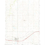 United States Geological Survey Murdo, SD (1972, 24000-Scale) digital map