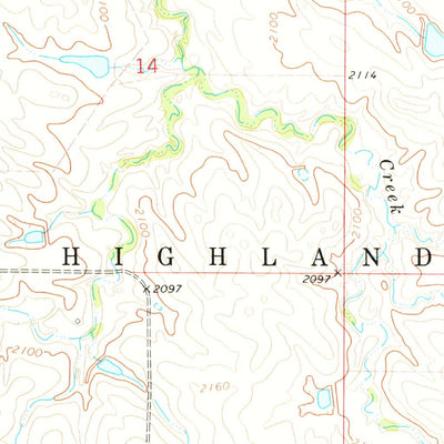 United States Geological Survey Murdo, SD (1972, 24000-Scale) digital map