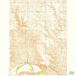 United States Geological Survey Murdo SE, SD (1951, 24000-Scale) digital map