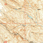 United States Geological Survey Murdo SE, SD (1951, 24000-Scale) digital map
